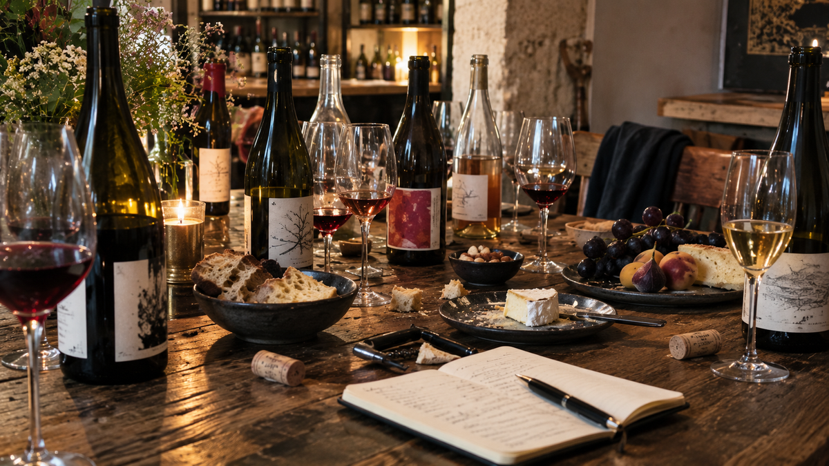 Vins rares a l'Epicerie moderne a Toulouse, tasting