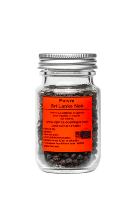 Poivre noir du Sri Lanka 100g - Roellinger