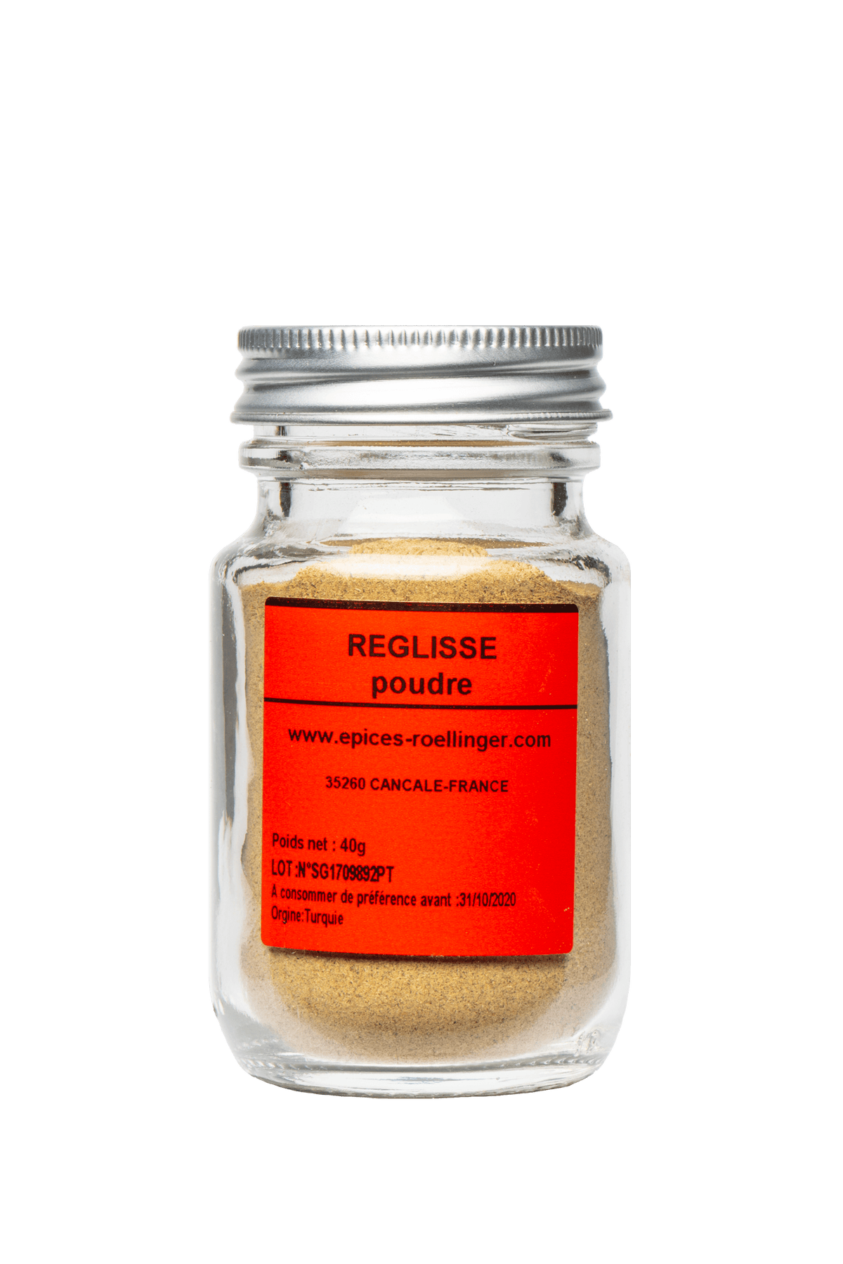 Réglisse poudre 35g - Roellinger