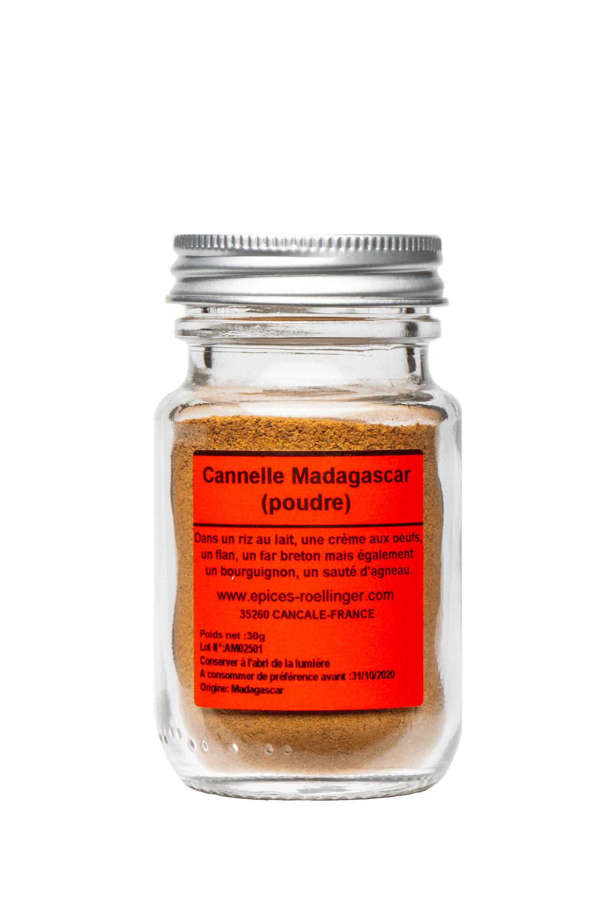 Cannelle poudre Madagascar 30g - Roellinger