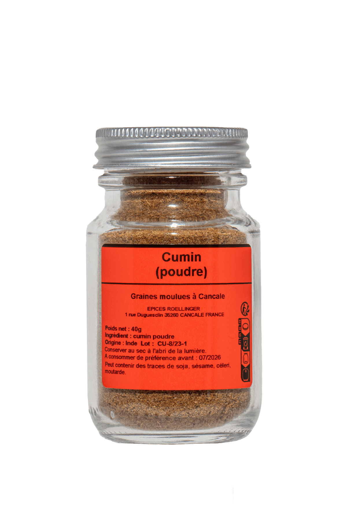 Cumin poudre 40g - Roellinger
