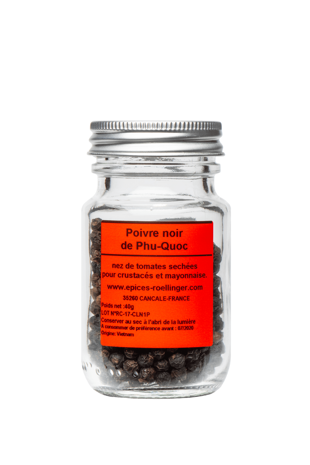 Poivre Phu-Quoc noir (Vietnam) 40g - Roellinger