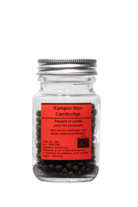 Poivre de Kampot noir 100g - Roellinger