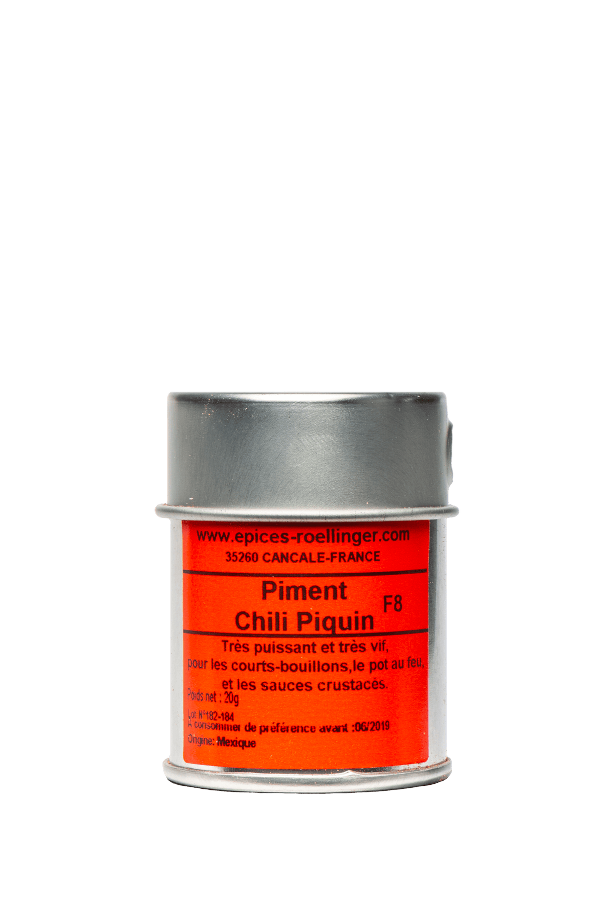 Piment Chili Piquin F8 (Mexique) 20g - Roellinger