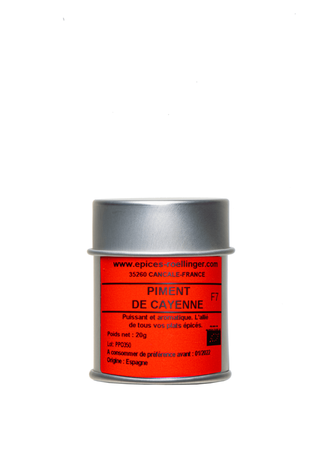 Piment de Cayenne F7 (Mexique) 20g - Roellinger