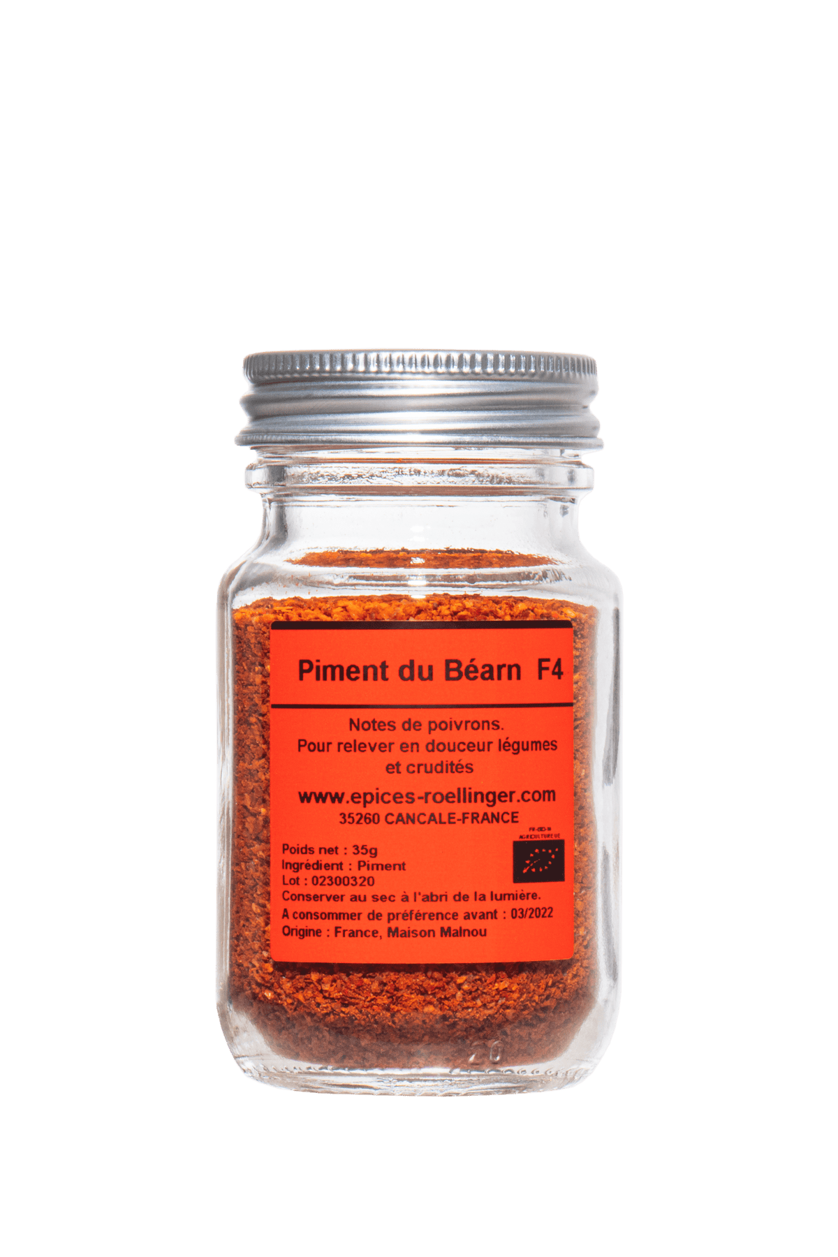 Piment du Béarn F4 40 g - Roellinger