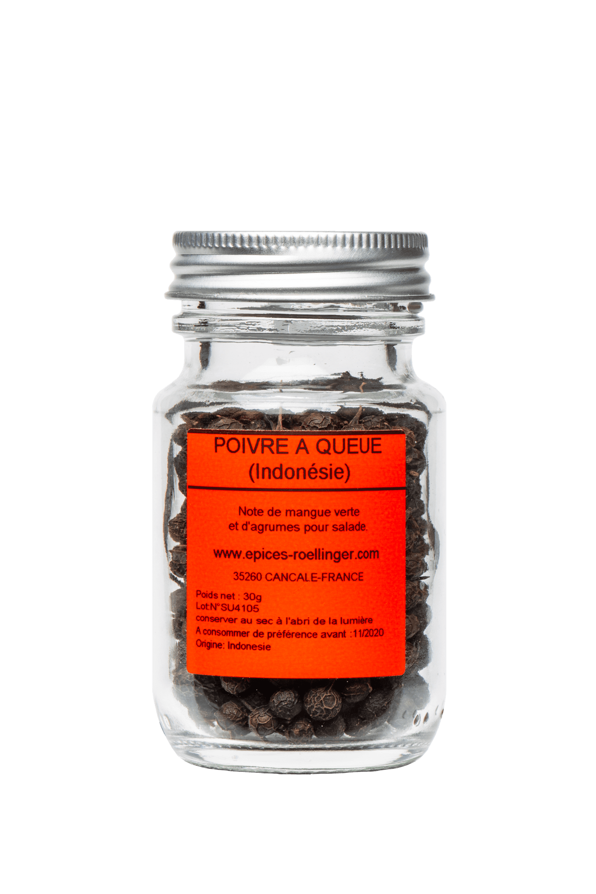 Poivre à queue / cubèbe (Indonésie) 30g - Roellinger