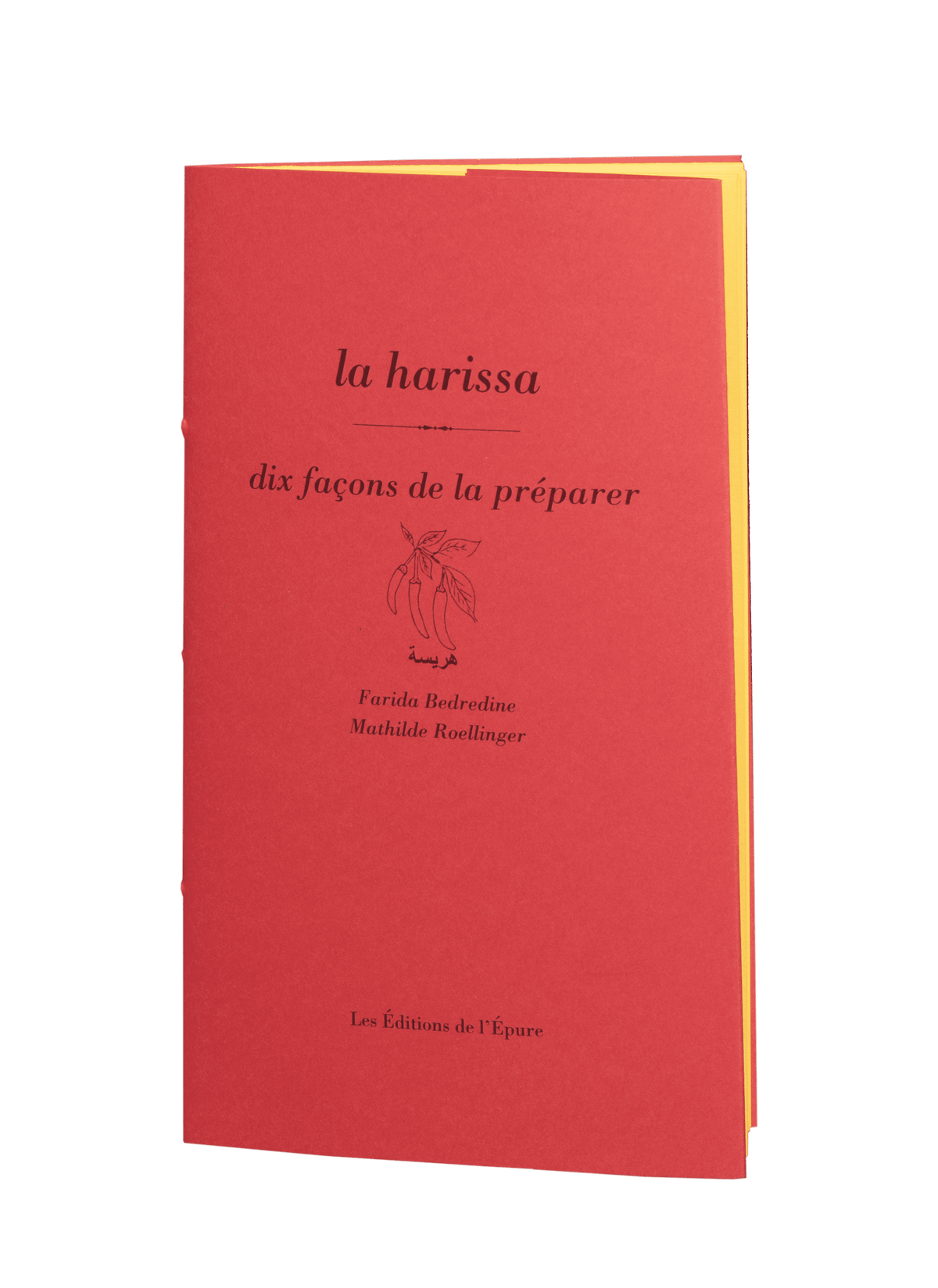 Livre La harissa, dix façons de la préparer - Roellinger