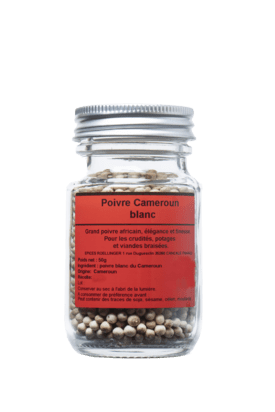 Poivre du Cameroun blanc 100g - Roellinger