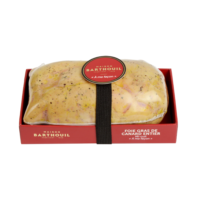 Foie gras de canard entier a ma facon LO/BB - Maison Barthouil