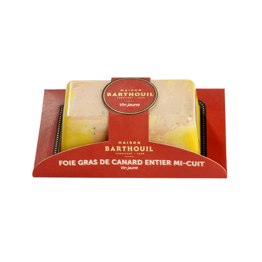 Foie gras mi-cuit vin jaune 200g - Maison Barthouil