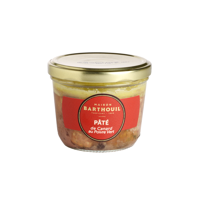 Paté de canard au poivre vert GM - Maison Barthouil