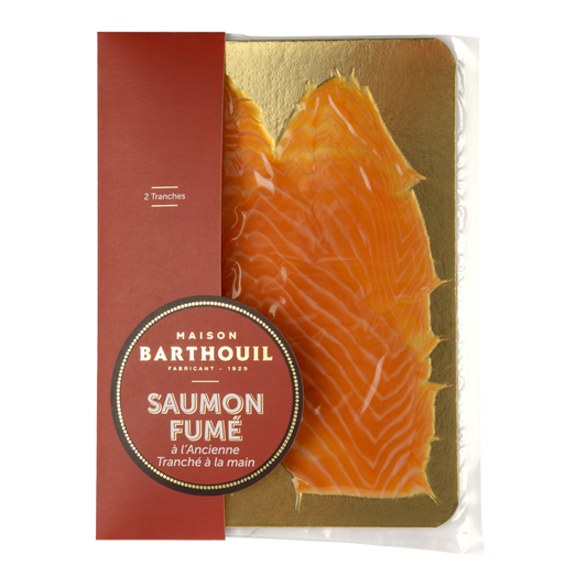 Saumon d'élevage de Norvège fumé à l'ancienne - Maison Barthouil