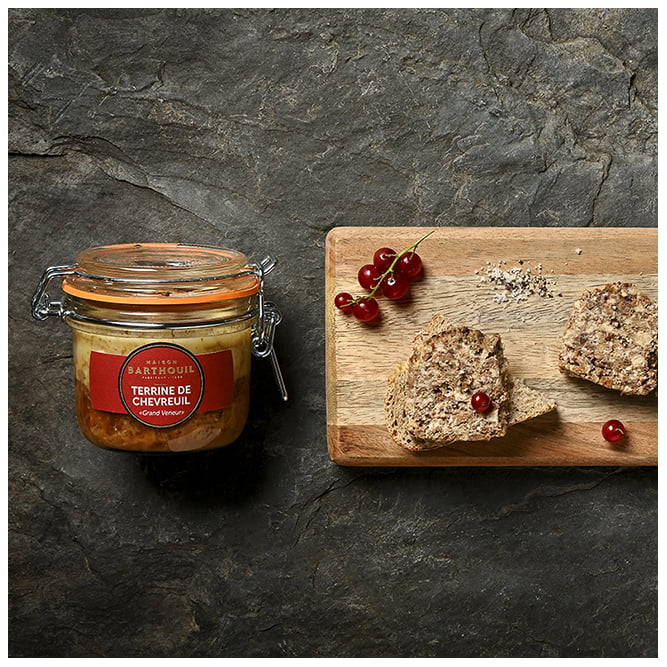 Terrine de chevreuil Grand Veneur GM - Maison Barthouil