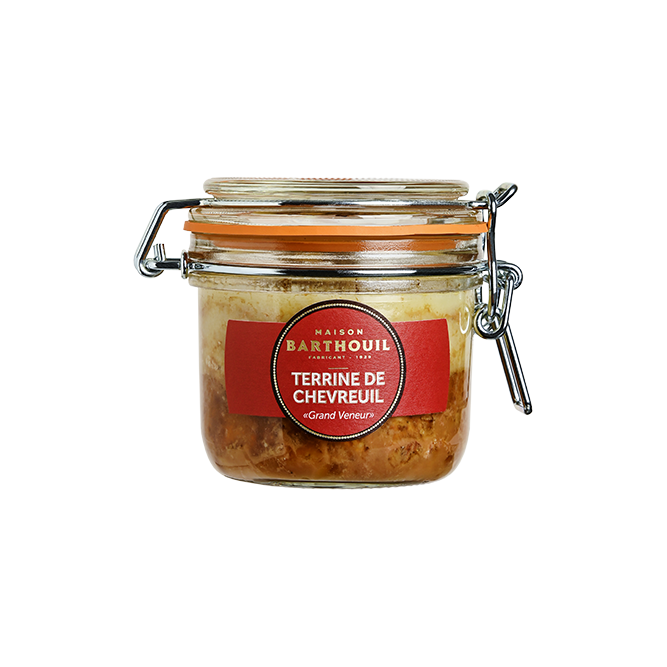 Terrine de chevreuil Grand Veneur GM - Maison Barthouil