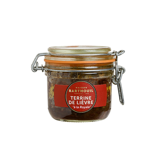 Terrine de lièvre à la royale 190g - Maison Barthouil